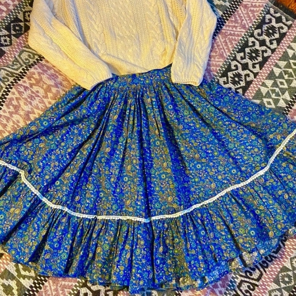 Prairie Floral Skirt